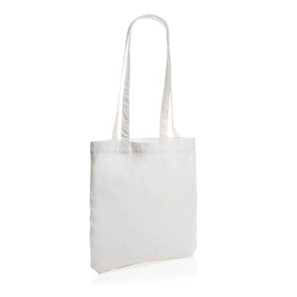 Sac shopping type Tote bag Impact en coton recyclé personnalisable – réf. P762.5403