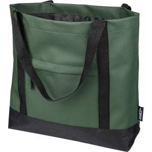 Sac shopping vert personnalisable avec logo – réf. VA284-06