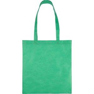 Sac Shopping vert personnalisable avec logo – réf. VA515-06