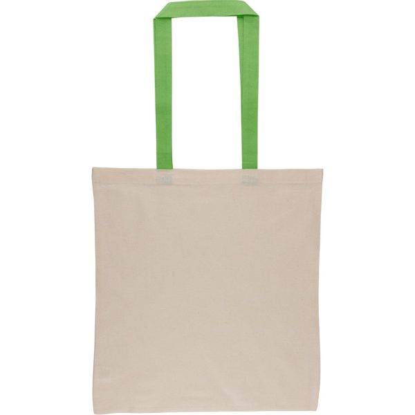Sac shopping vert personnalisable avec logo – réf. VB144-06