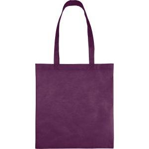 Sac Shopping violet personnalisable avec logo