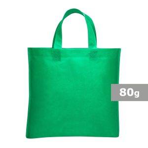 Sac shopping Wade vert personnalisable avec logo
