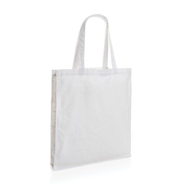 Sac tote en coton recyclé avec soufflet Impact AWARE personnalisable