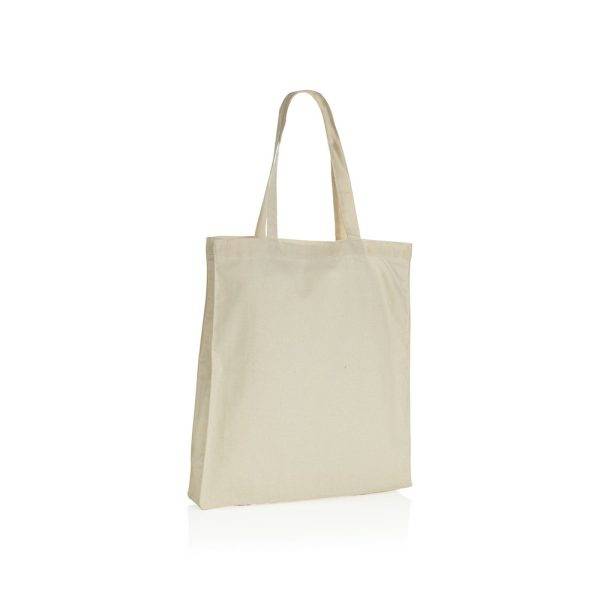 Sac tote en coton recyclé avec soufflet Impact AWARE™ personnalisable – réf. P762.643