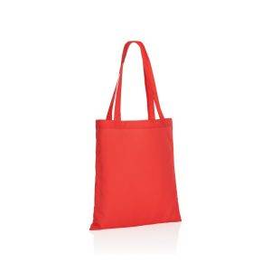 Sac tote en rPET 190T Impact AWARE™ rouge personnalisable avec logo