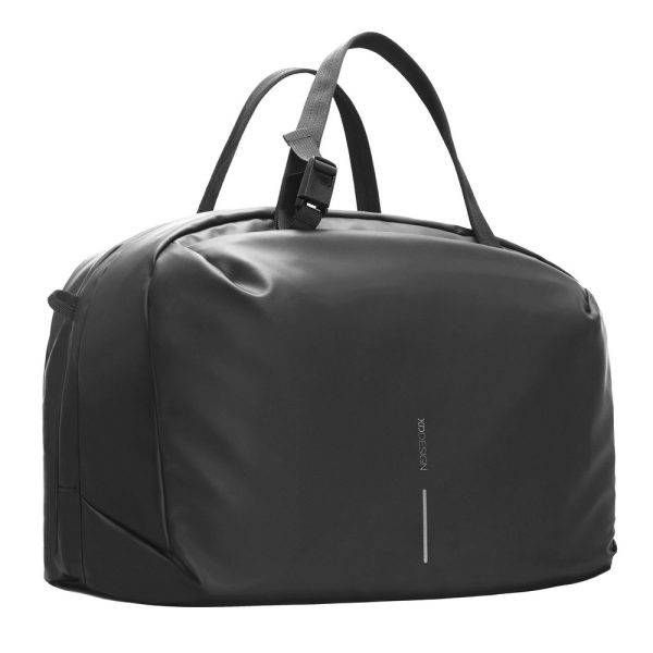 Sac week-end étanche URBAN noir personnalisable avec logo