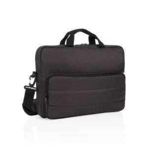 Sacoche ordinateur 15,6" Impact en rPET AWARE™ noir personnalisable