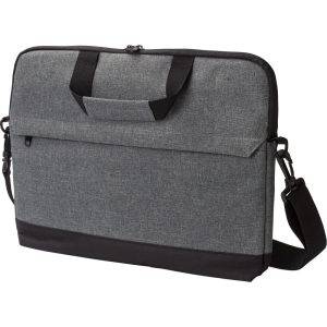 Sacoche pour ordinateur portable 15" gris personnalisable avec logo