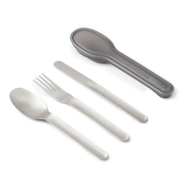 Set de couverts Black+Blum argent personnalisable avec logo