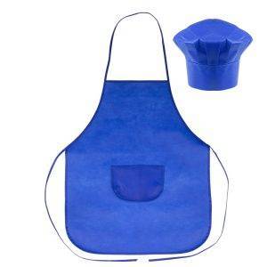 Set de cuisine, tablier de cuisine avec capuchon personnalisable – réf. VA063-04