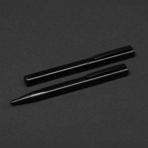 Set d’écriture à corps rectangulaire Upperlane noir personnalisable