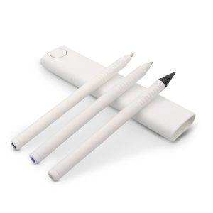 Set d’écriture, crayon et 2 stylos Scritero blanc personnalisable