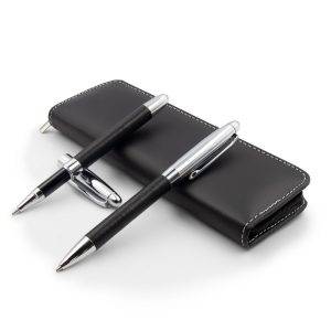 Set d'écriture, stylo bille et stylo bille roulante personnalisable – réf. V9354-03