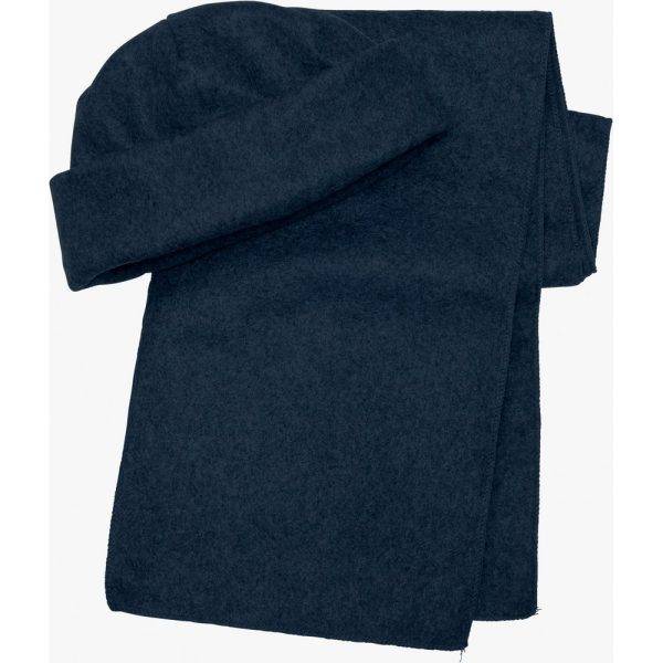 Set d'hiver bleu marine personnalisable avec logo
