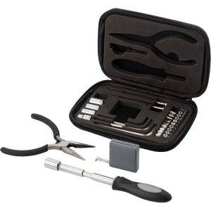Set d'outils, 24 él noir personnalisable avec logo