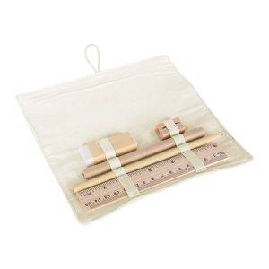 Set scolaire, trousse, crayon, stylo bille, règle, personnalisable – réf. V1815-20