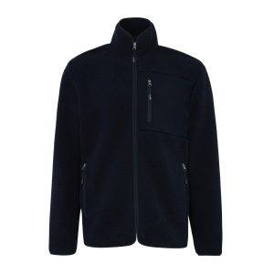 Sherpa en polyester recyclé IQONIQ Diran noir personnalisable – réf. T9800.001.XL