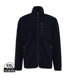 Sherpa en polyester recyclé IQONIQ Diran noir personnalisable – réf. T9800.001.XXXL