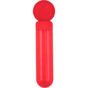 Souffleur à bulles rouge personnalisable avec logo
