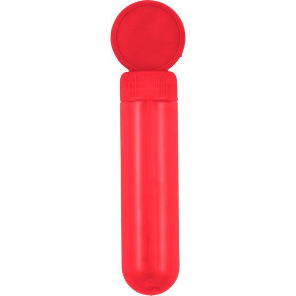 Souffleur à bulles rouge personnalisable avec logo