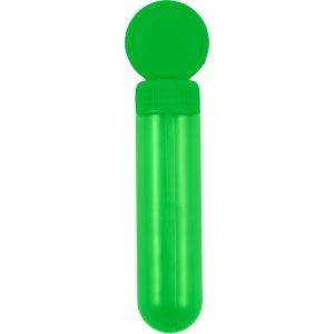 Souffleur à bulles vert personnalisable avec logo