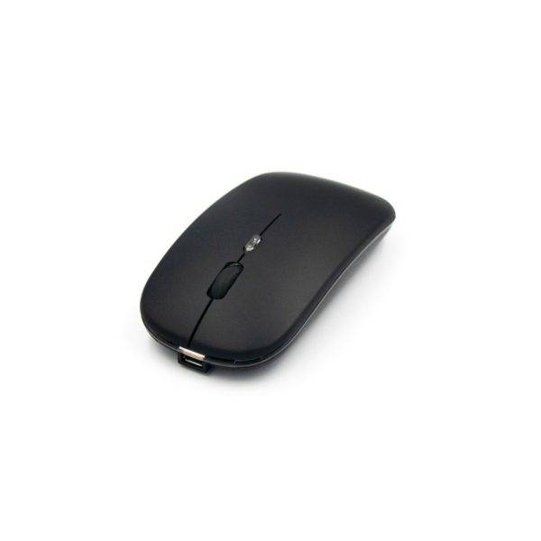 Souris d'ordinateur sans fil | Randy noir personnalisable avec logo