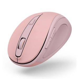 Souris sans fil Hama WM-400 rose personnalisable avec logo
