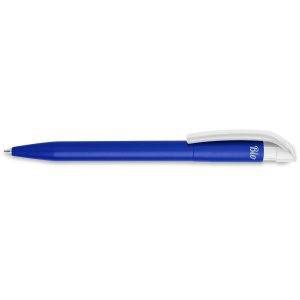 Stylo à bille BIO PLA S45 bleu personnalisable avec logo