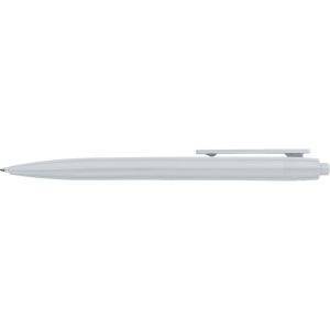 Stylo à bille blanc personnalisable avec logo