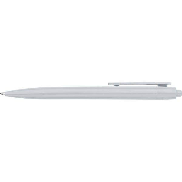 Stylo à bille blanc personnalisable avec logo