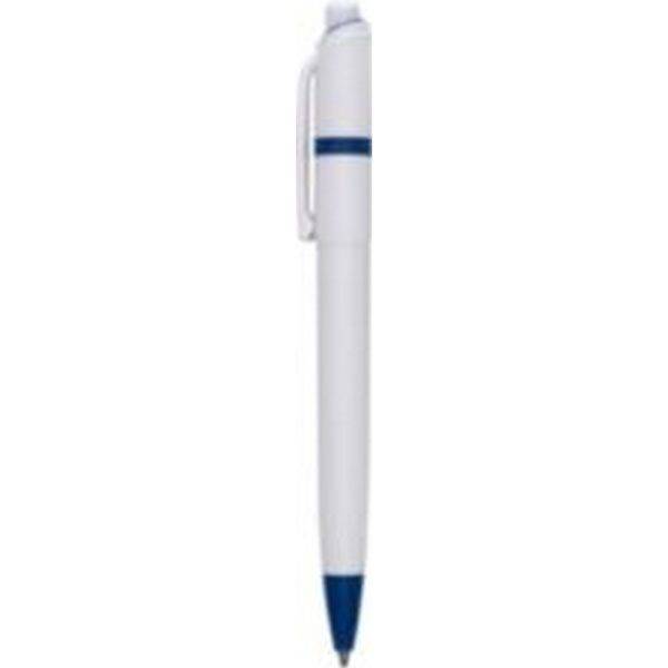 Stylo à bille en ABS Ducal bleu marine personnalisable avec logo