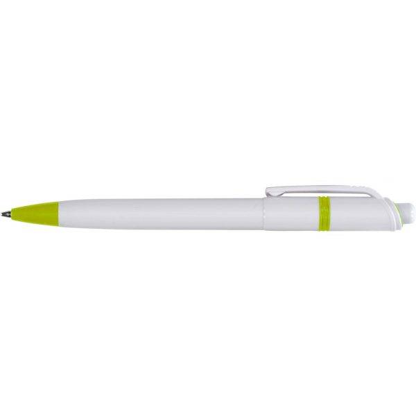 Stylo à bille en ABS Ducal citron vert personnalisable avec logo