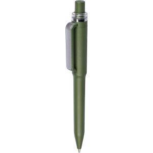 Stylo à bille RABS vert personnalisable avec logo