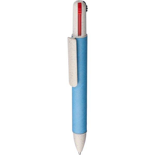 Stylo à bille, recharge multicolore bleu marine personnalisable