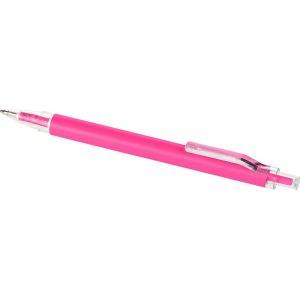 Stylo à bille rose personnalisable avec logo