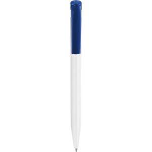 Stylo à bille S45 en ABS bleu personnalisable avec logo