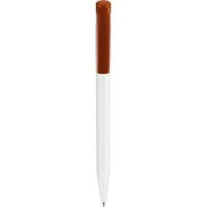 Stylo à bille S45 en ABS bordeaux personnalisable avec logo