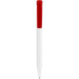 Stylo à bille S45 en ABS rouge personnalisable avec logo