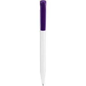 Stylo à bille S45 en ABS violet personnalisable avec logo