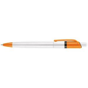 Stylo à bille STILOLINEA en ABS Ducal orange personnalisable avec logo