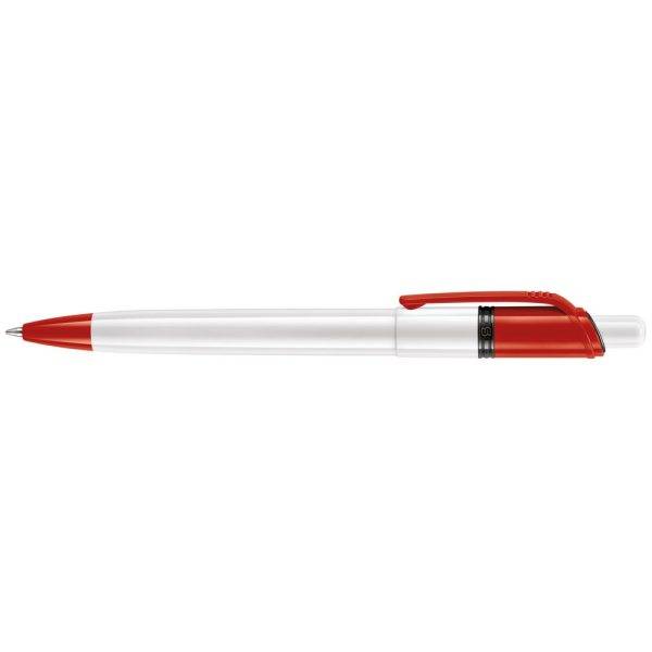 Stylo à bille STILOLINEA en ABS Ducal rouge personnalisable avec logo