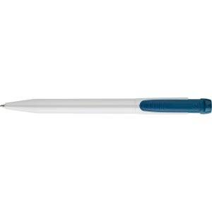Stylo à bille STILOLINEA en plastique bleu clair personnalisable