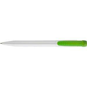 Stylo à bille STILOLINEA en plastique citron vert personnalisable