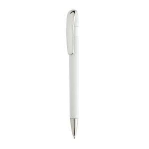 Stylo à clip métallique en ABS recyclé GRS Glide biały personnalisable