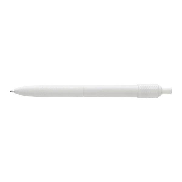 Stylo anti-stress en ABS recyclé GRS Quill blanc personnalisable