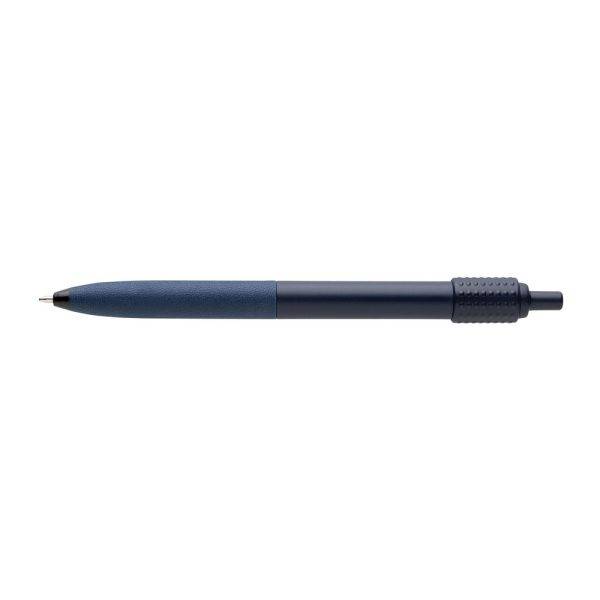 Stylo anti-stress en ABS recyclé GRS Quill bleu personnalisable
