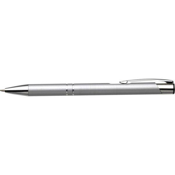 Stylo bille argent personnalisable avec logo – réf. V1217-32