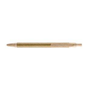 Stylo bille avec corps en papier et détails en fibre personnalisable – réf. V1948-20