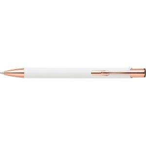 Stylo bille blanc personnalisable avec logo – réf. V1187-02