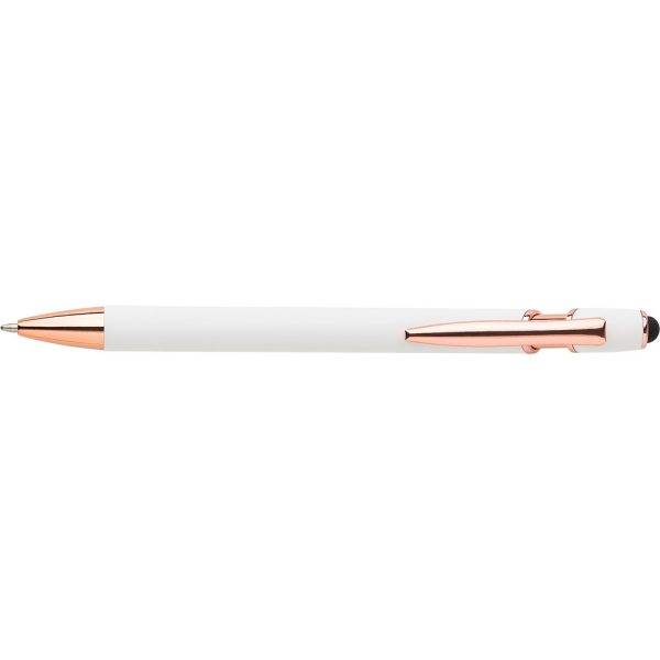 Stylo bille blanc personnalisable avec logo – réf. V1188-02